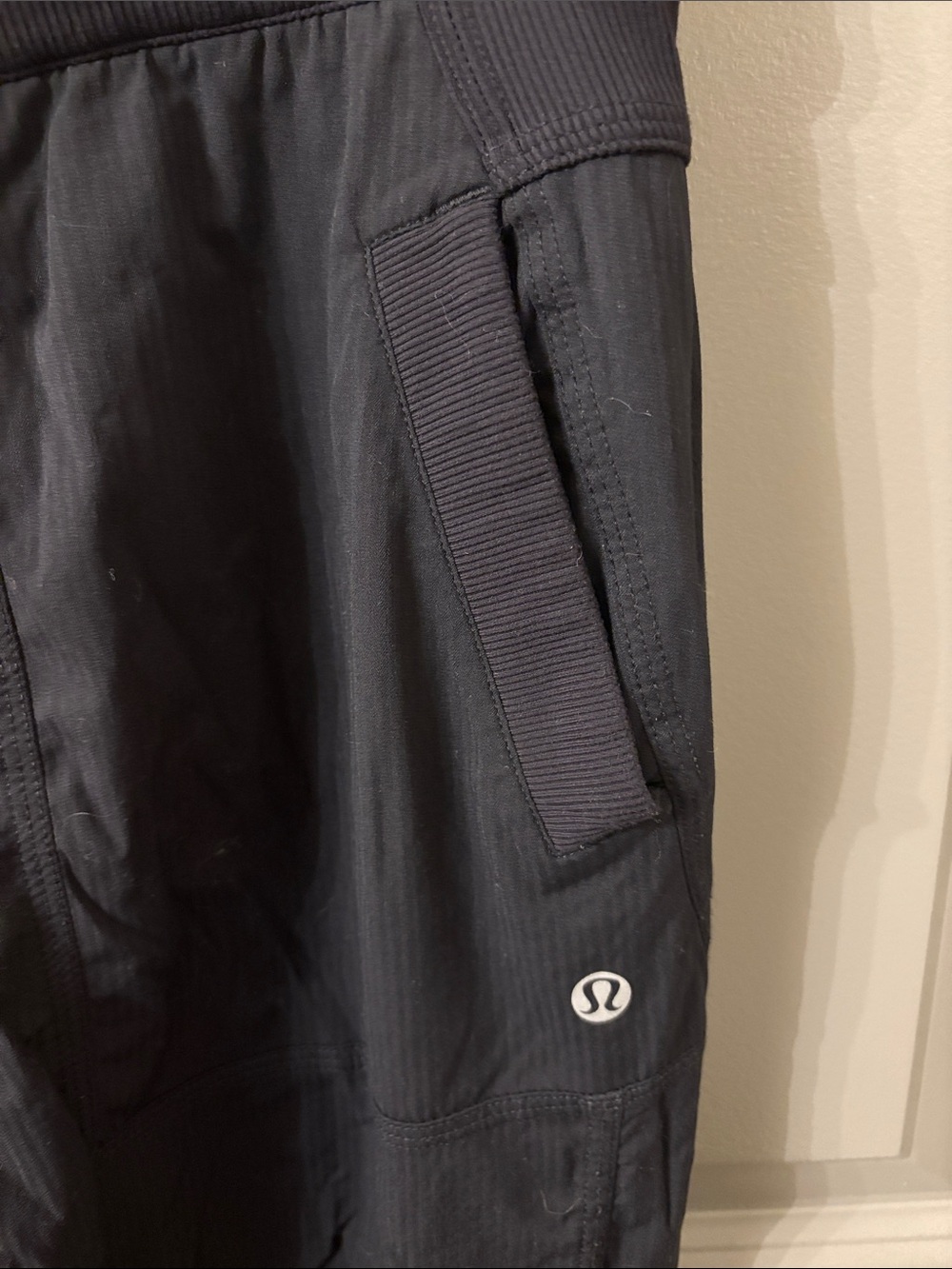 Lululemon Black Pants Dance Studio Drawstring - Picture 3 of 3